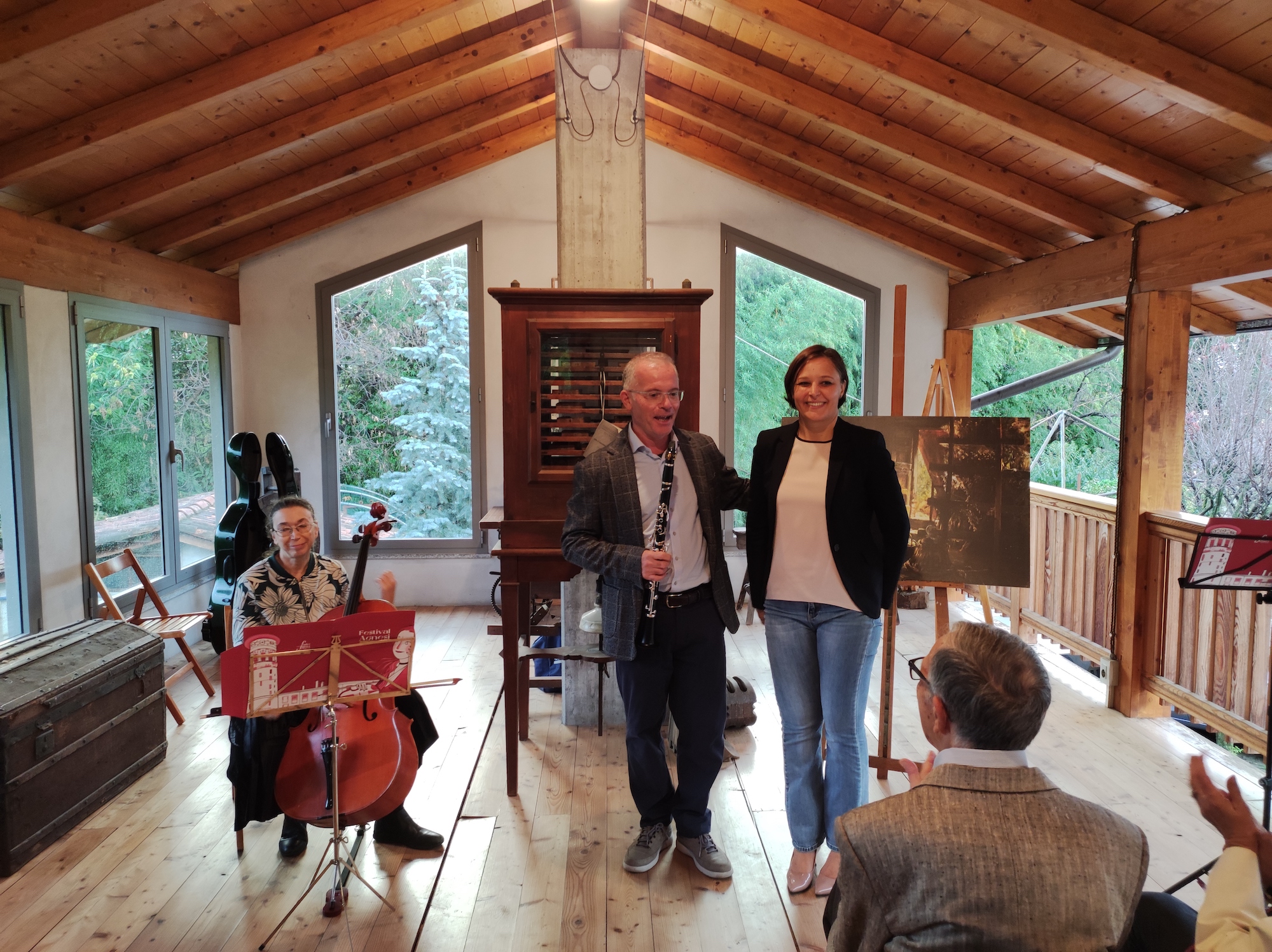 Consuelo Varetti, Alberto Longhi e Manuela Beretta