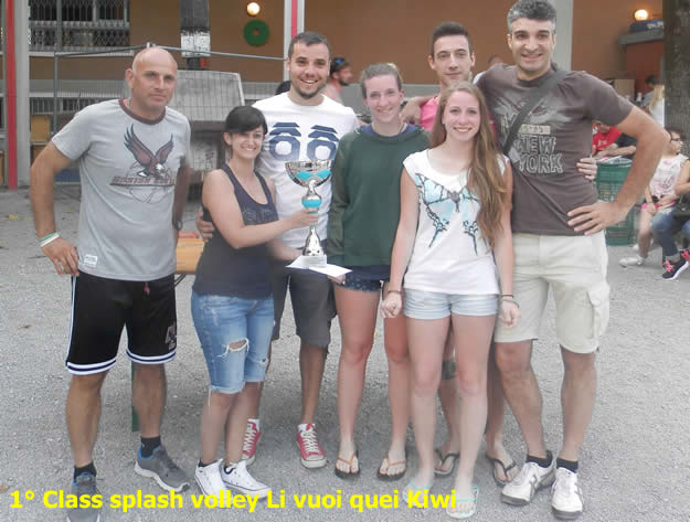 1 Class splash volley Li vuoi quei Kiwi
