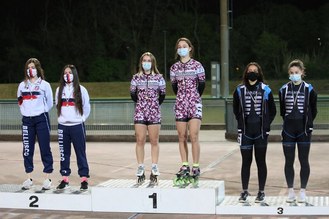 Bailo, Piloni Campionesse regionali team sprint - Copia
