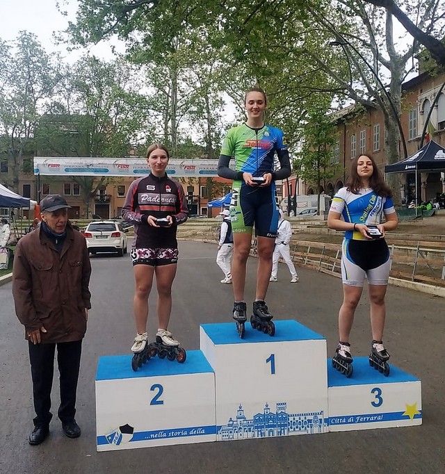 Angelica Piloni argento sprint
