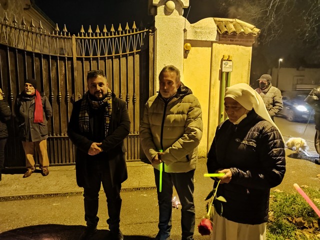 assessore sindaco e suor Loretta